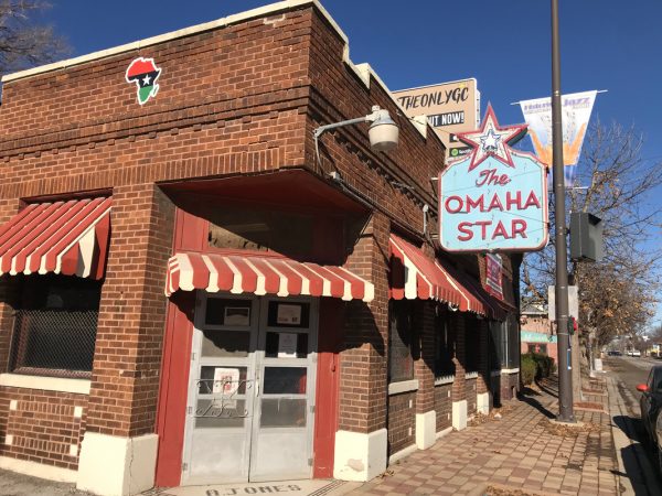 Omaha Star building in North Omaha