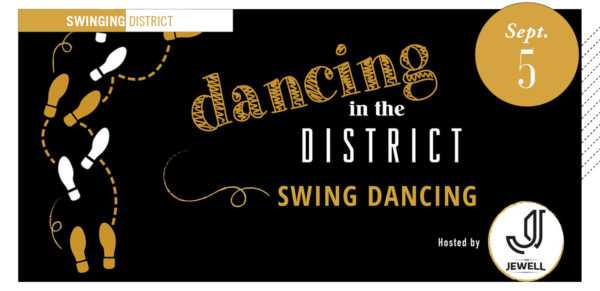 swing dancing in the district poster