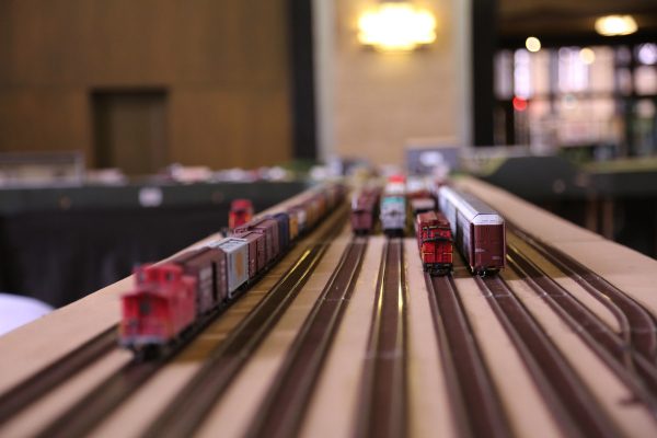 Toy train at Railroad Days 