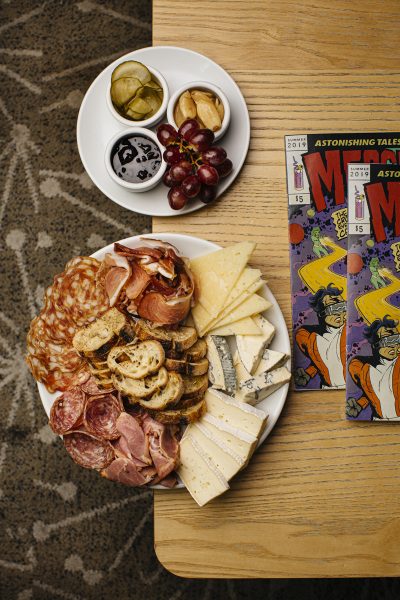 meat and cheese board, Mercury Lounge 