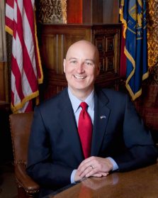Governor Pete Ricketts is the governor of Nebraska