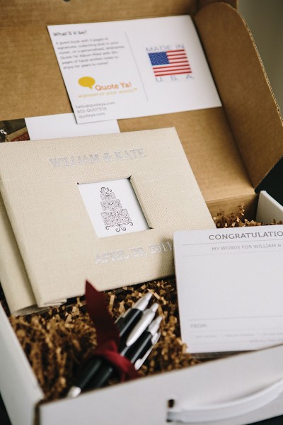 Filipi had personalized guest cards at her own wedding, which gave her the business idea.