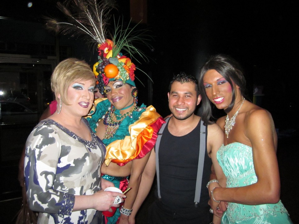 Drag performers from the 2012 Spirits of the Opera event.